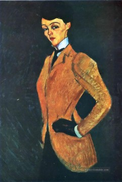 die amazon 1909 Amedeo Modigliani Ölgemälde
